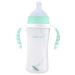 Wide Mouth Hands Free Baby Feeding Bottle Newborns Anti Colic Bottles