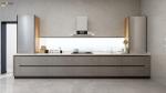 Complete Set of Ready-to-Assemble Modern Style Kitchen Cabinets for Home