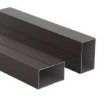 Wood Finish 6063 Aluminum Door Profiles Strength Hardness Wear Resistance