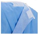 Non Woven Medical Isolation Gowns 30 GSM or 40 GSM spunbond
