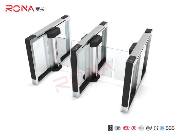 Dual Channel Automation Swing Turnstile Fast Lane Gate 30 Persons / Minute