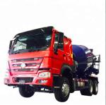 HOWO Concrete Mixer Truck 6x4 10 Wheels Truck Concrete Mixer Vehicle