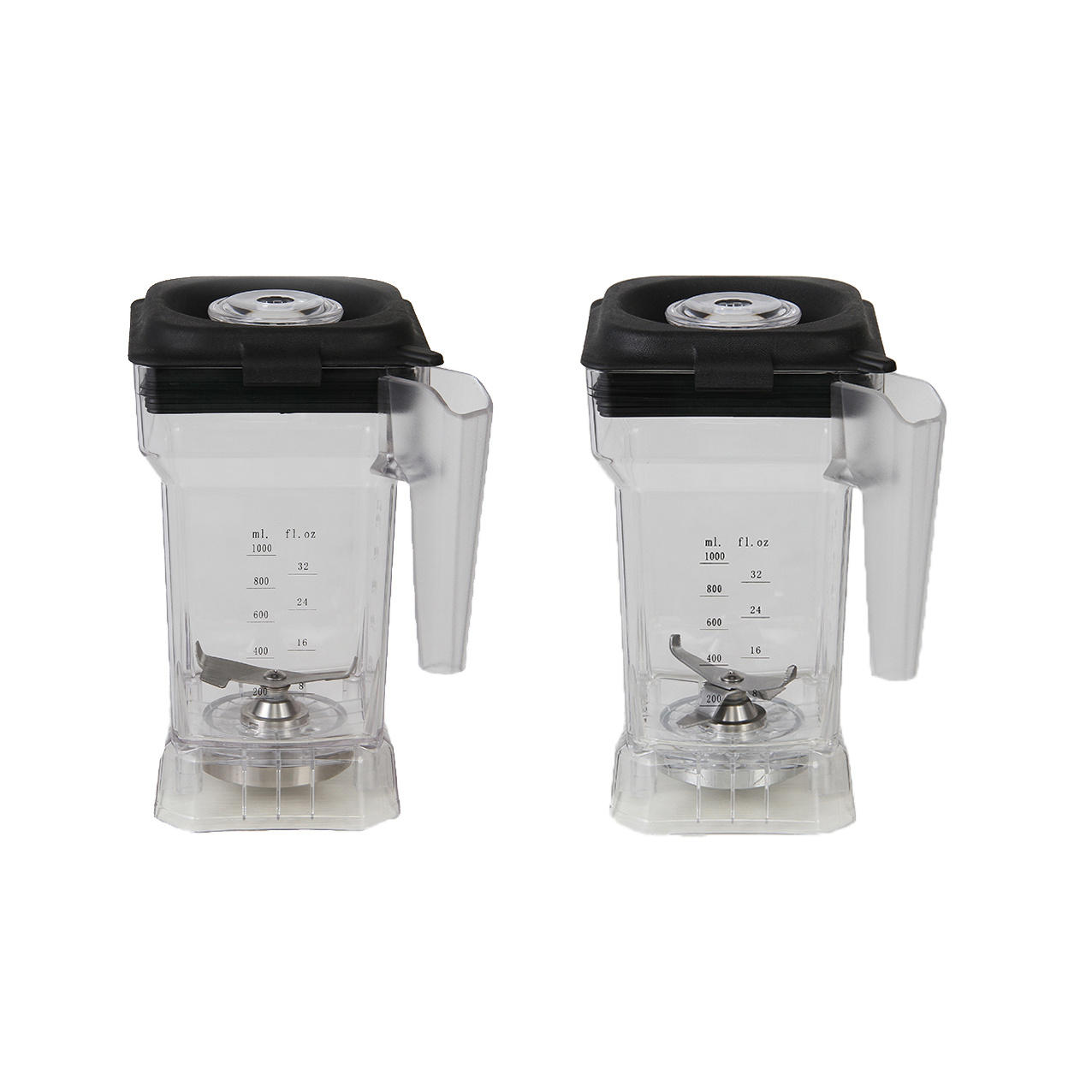 1.5L/2L Smoothie Bowl Fruit Juicer Container for Commercial Blenders and Household