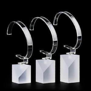 Quality Wristwatch Jewelry Round 3Tier Watch Display Stand wholesale