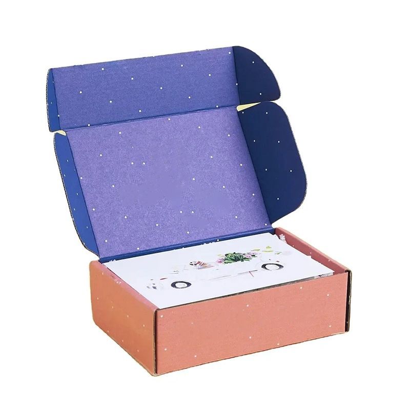 Retail Online Store Packing Rigid Cardboard Paper Corrugated Mailer Box Wholesale Retail Packaging Empty Mailing Folding Carton Boxes for Luxury Clothing Brand