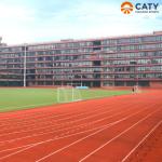 Weather-resistant Colorfast Rubber Athletic Track EPDM Rubber Running Track with