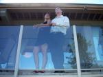 Balcony Transparent Tempered Railing Glass 12mm Thickness No holes