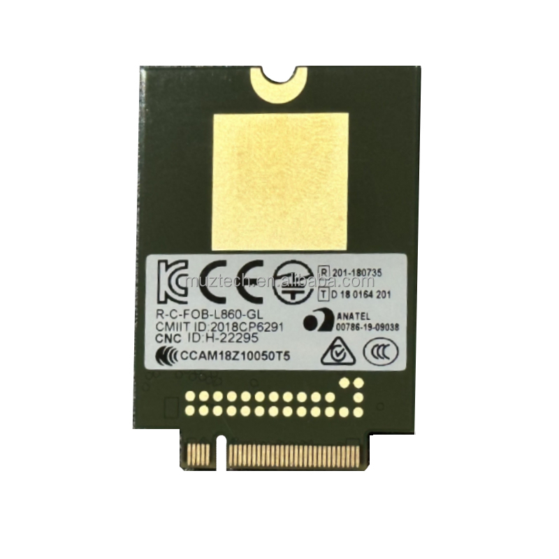 L860GL-16 Fibocom is a multimode LTE 3G / 4G & WCDMA module that provides Gigabit LTE speed