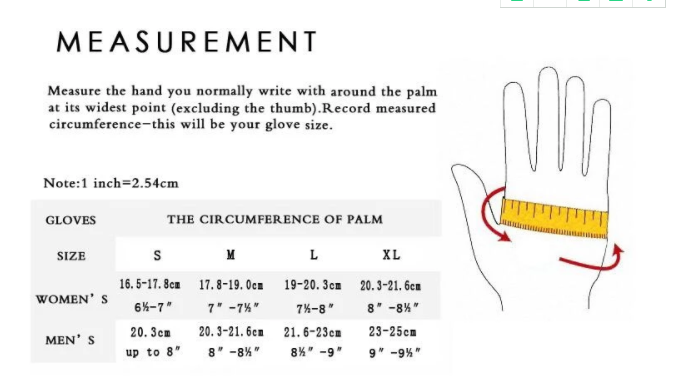 Classical Leather Shearling Gloves Leather Men Gloves Winter Knit Cuff