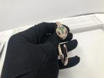 Luxury Jewelry Snakewomens Charm Bracelets Customized 18 Kt Pink Gold With