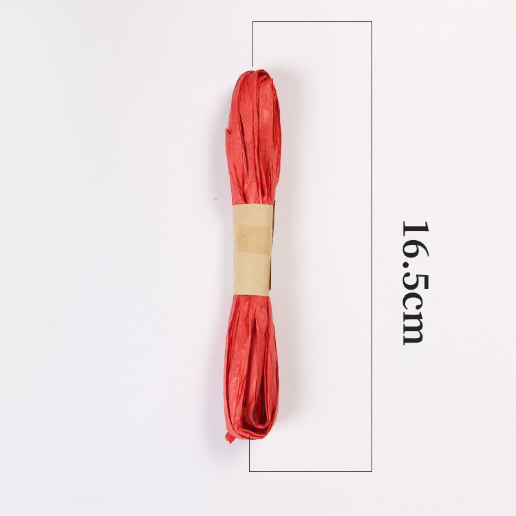Eco Friendly 10m Paper Rope Dark Blue Twisted Raffia Cord ISO9001