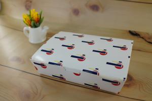 Quality Sushi Disposable Paper Trays For Food Serving Paper Hot Dog Trays Space - Saving wholesale