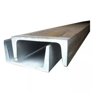 China A36 Standard Carbon Steel Profiles 8 6 Inch 2 Inch Hot Dip Galvanized C Channel Steel on sale