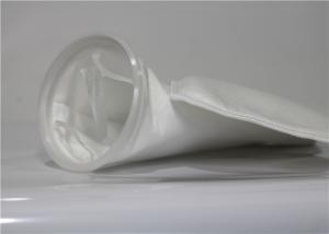 Quality 100 300 Micron Food Grade Fabric Nylon Filter Bag White Color Post Heat Setting wholesale