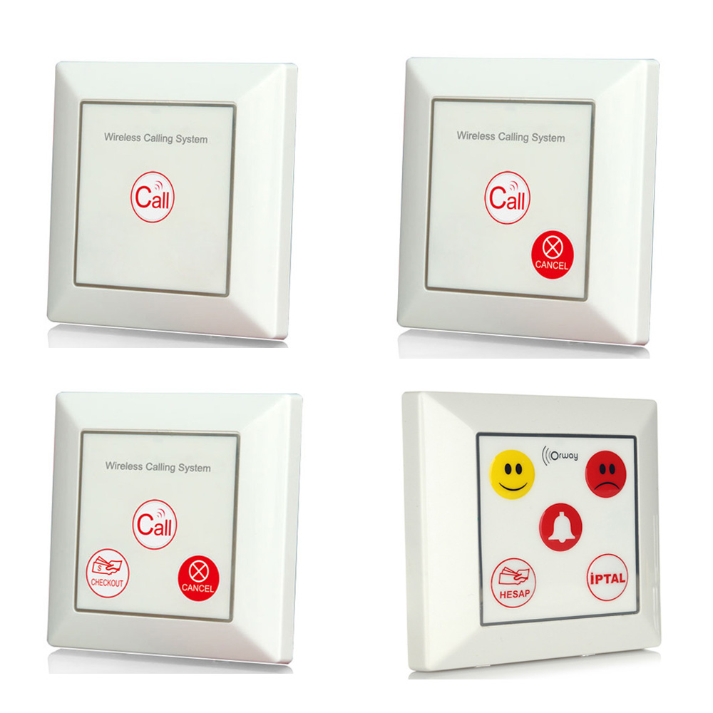restaurant waiter service calling system wireless watch pager