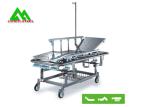Stretcher Bed Hospital Ward Equipment With Wheels , Patient Transport Stretchers