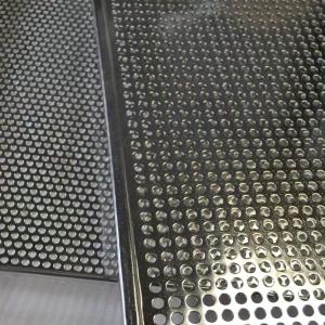 Quality 304 Rust Free Stainless Steel Metal Perforated Baking Tray Mesh With Customized Size wholesale