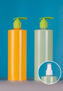 Quality 550ML Green Shampoo Conditioner, Body Wash Refillable Shower Bottles with Pumps wholesale