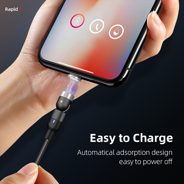 QI Standard Fast Charging Lightning Cable