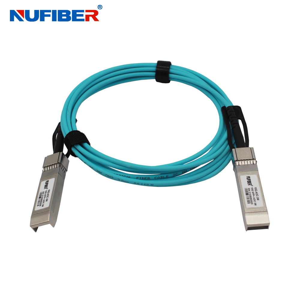 Active Optical Cable 10G SFP+ to SFP+ AOC 1m/3m/5m/7m Length 10G AOC for Data Center