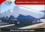 Mechanical 3 Axle W Shape Bulk Cement Tanker Trailer