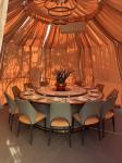 Good Quality Outdoor Hotel Resort Pc Leisure Round Glamping Sunscreen Double