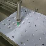 Industrial Silicone Dispensing Equipment 0.4Mpa - 0.6Mpa Adhesive Dispensing