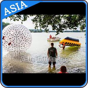 Quality Water Games Used Pvc Inflatable Zorb With Color Dots For Children wholesale