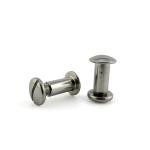 Book Binding Stainless Steel Sex Bolt Customized 5.0X12-M4 Metric Sex Bolts