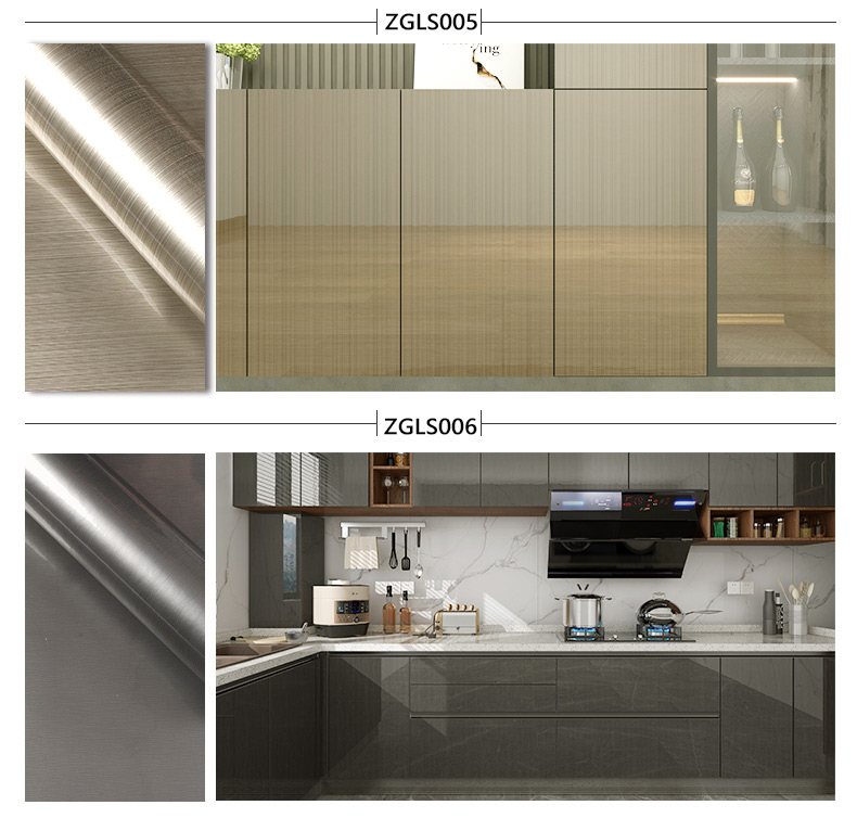 High Glossy Plywood PVC Laminated Film For Mould Proof And Administration
