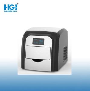 Quality Black Countertop Stainless Steel LED Touch Mini Ice Maker Portable wholesale