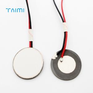 Quality RoHS CE Piezo Ceramic Disc 24V 0.8A Piezoelectric Ceramic Transducer wholesale