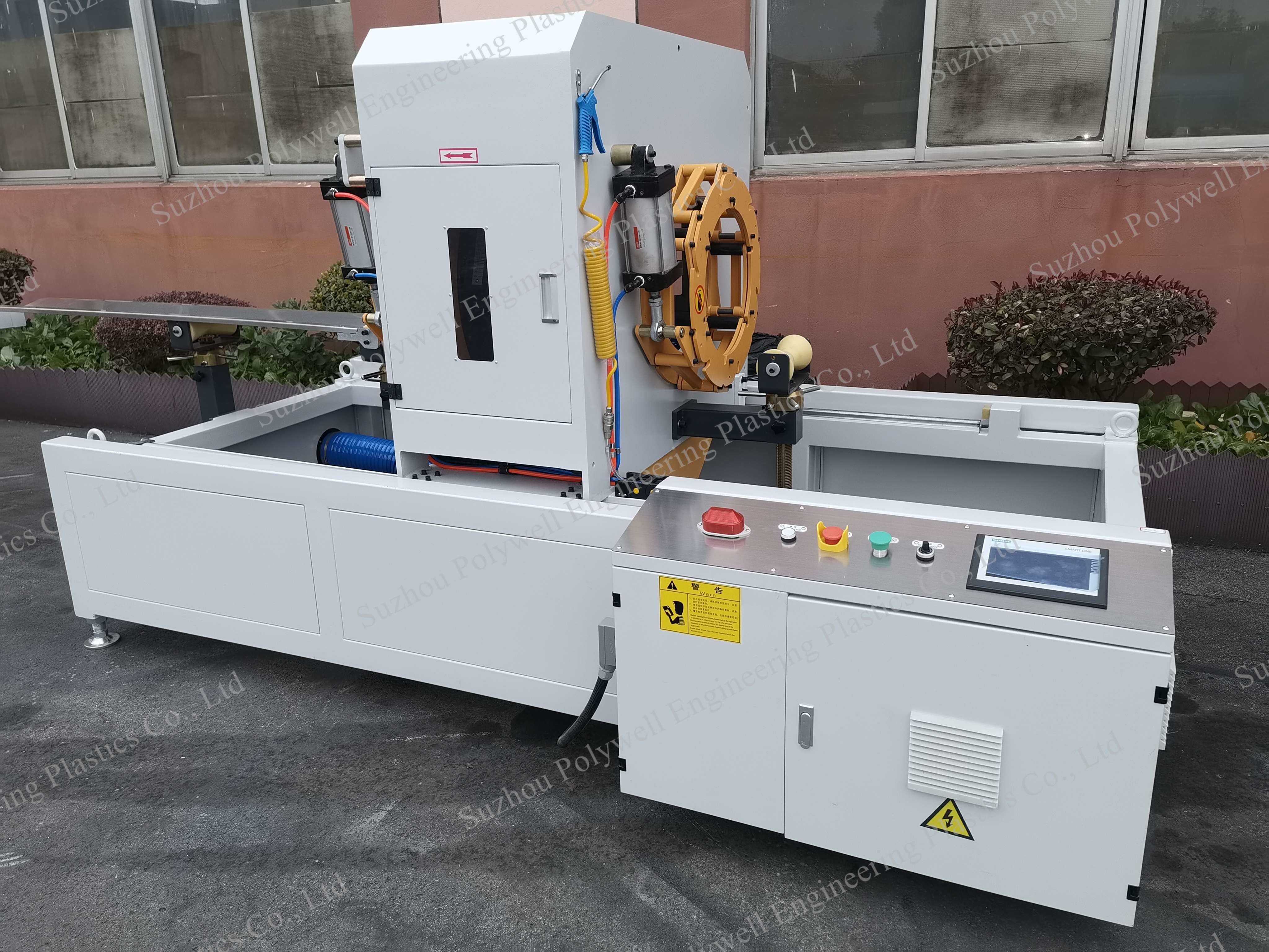 Double Screw Plastic Pipe Extrusion Machine PVC UPVC CPVC Water Pipe Production Extruder