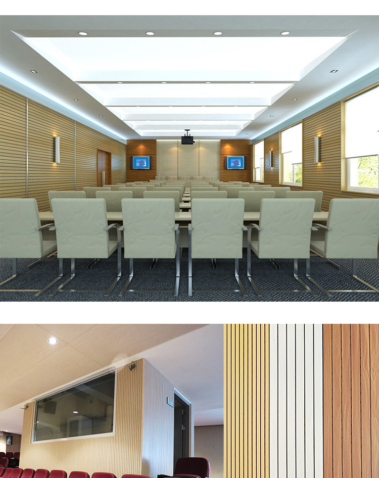 Conference Room Environmental Protection WPC Felt Sound Absorbing Board