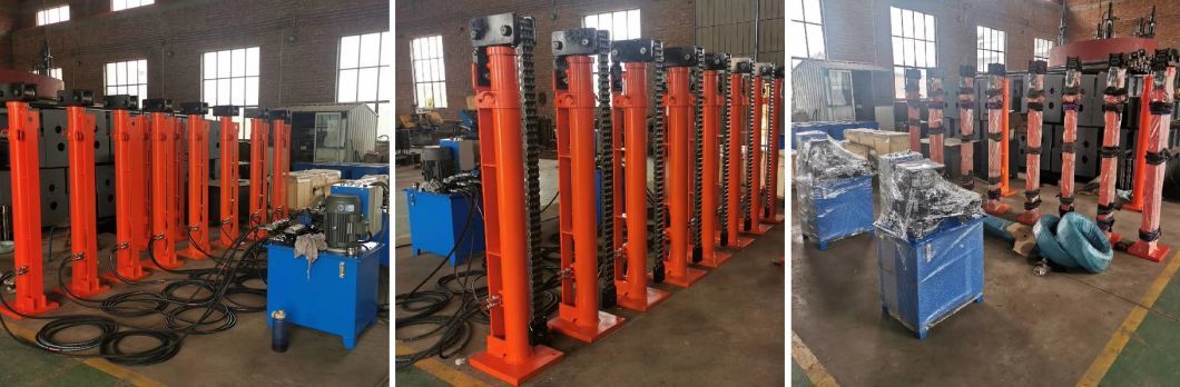 Automatic Top-to-Bottom Tank Hydraulic Jack with Chain Type