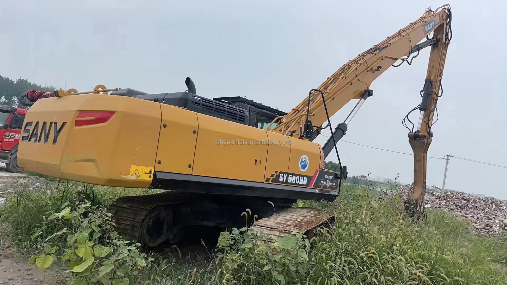 Forward Flow Sany500HD Excavator Original Paint and for Generation Construction Work