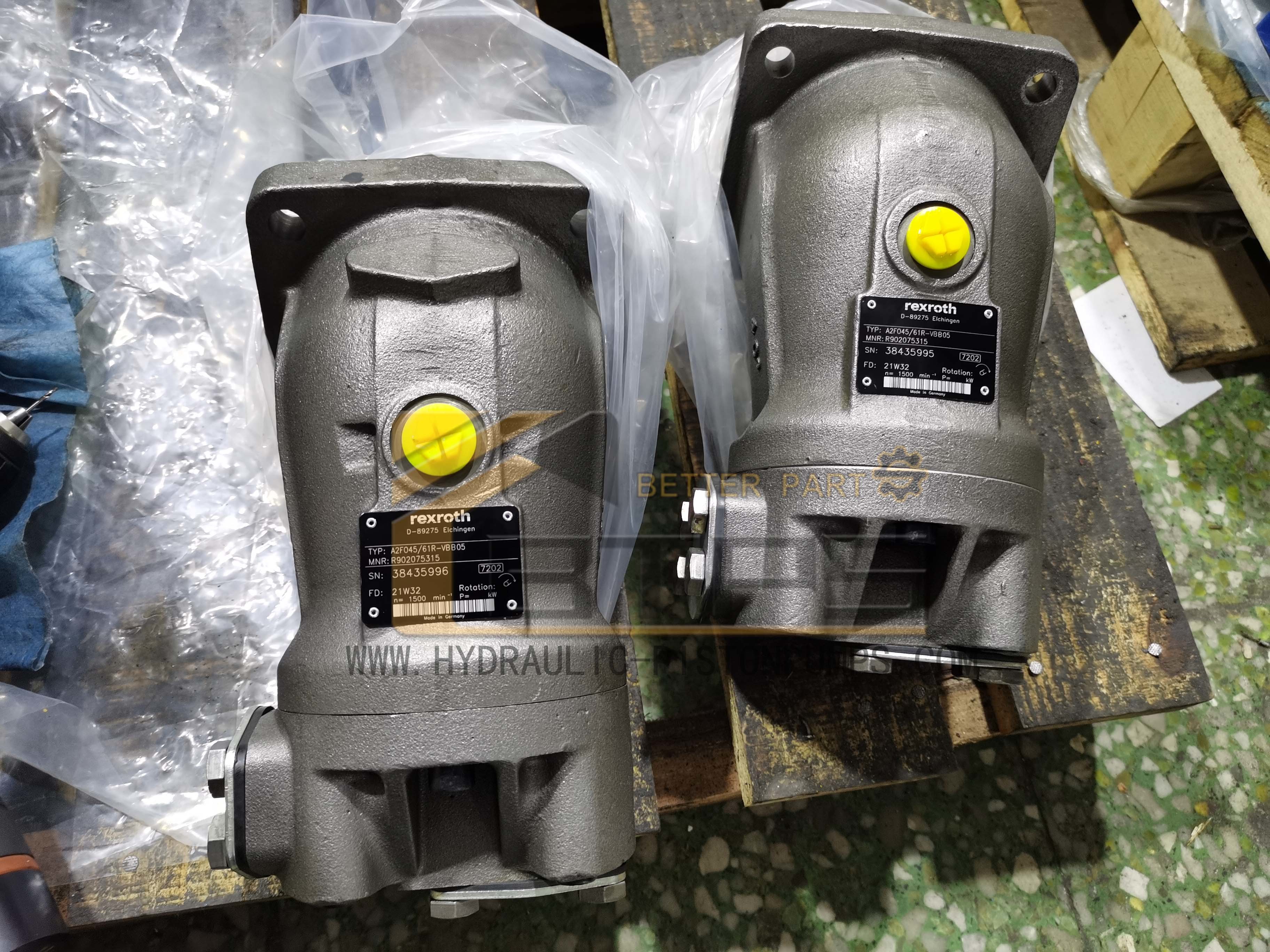 REXROTH HYDRAULIC MOTOR R992001746 A2FO23/61R-PBB05 A2FO SERIES AXIAL PISTON FIXED PUMP A2FO28/61R-PPB05