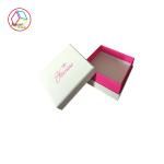 Decorative Jewelry Box With Scratch-Free Lamination Customized Logo