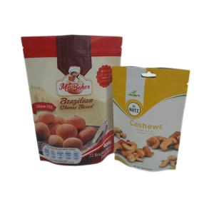 Quality Snack Bag Aluminum Foil 80 Micron Plastic Stand Up Pouch wholesale