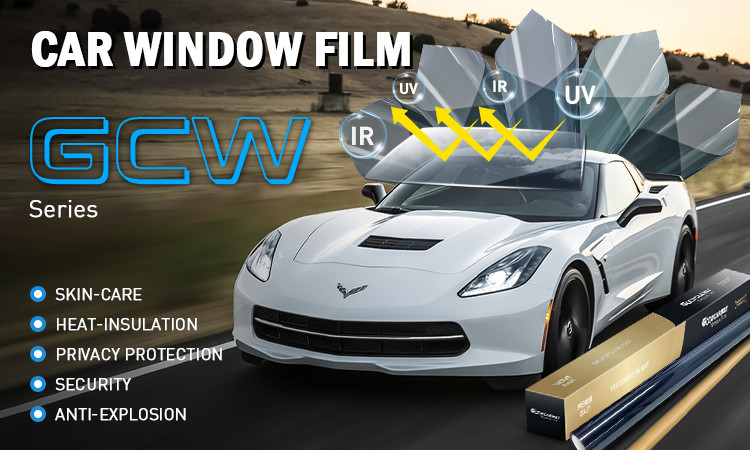 Sputter Window Film GCW-05 Dark Black Double Layers Nano Ceramic Film