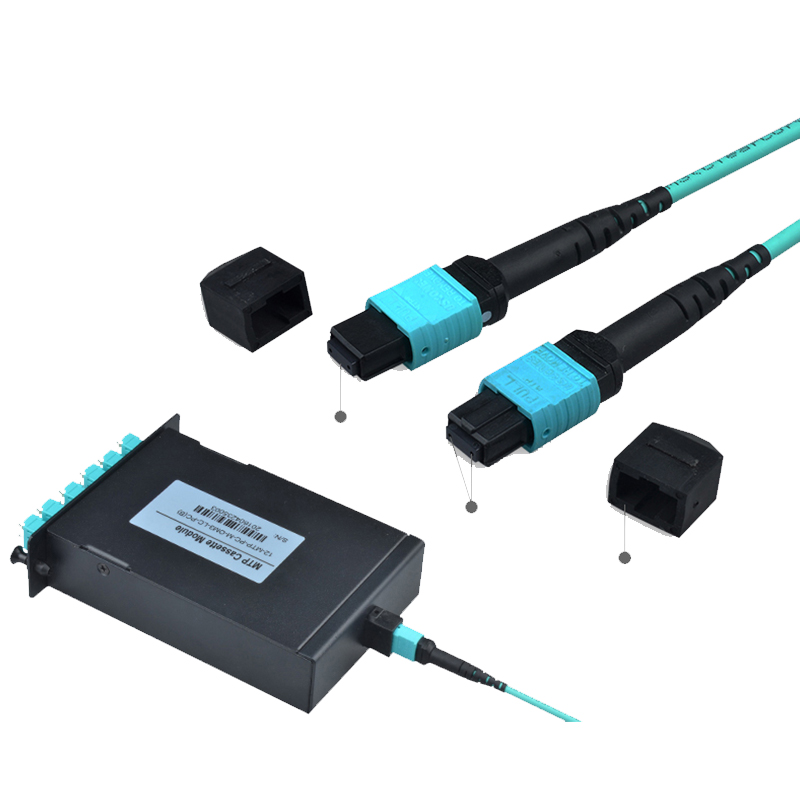 93*86*29 ABS Box Material FTTH Optical Om3 Cable Cassette Box Fiber Optic MTP MPO Modular