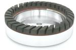 Full Segmented Metal Bonded Diamond Cup Grinding Wheel For Glass , 150mm Size