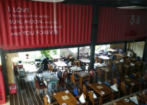 Quality High Quality Shipping Container Restaurant , Modern Style Container Restaurant wholesale