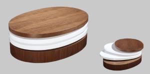 Quality Modern living room oval coffee table wholesale