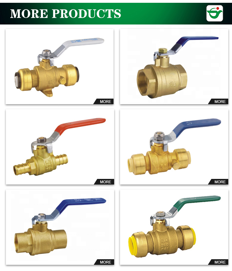 1/2'' To 2'' Pex Pipe Ball Valve