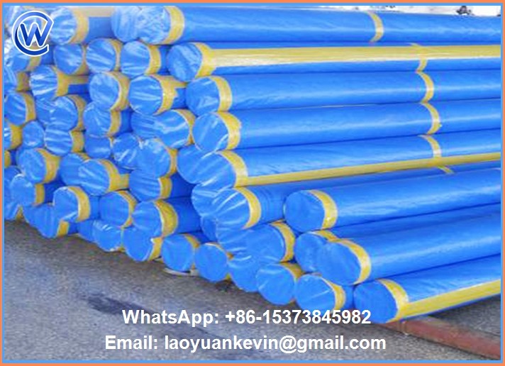 Hot Selling 260gsm car covering cloth pe tarpaulin Waterproof Cover in rain