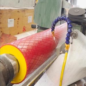 Quality Photovoltaic Industrial Rollers Synthetic Rubber Covered Custom Rubber Rollers wholesale