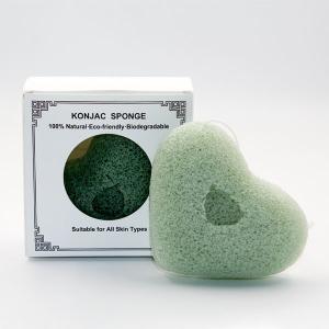 Quality MSDS Biodegradable Konjac Facial Cleansing Sponge Custom Packages wholesale