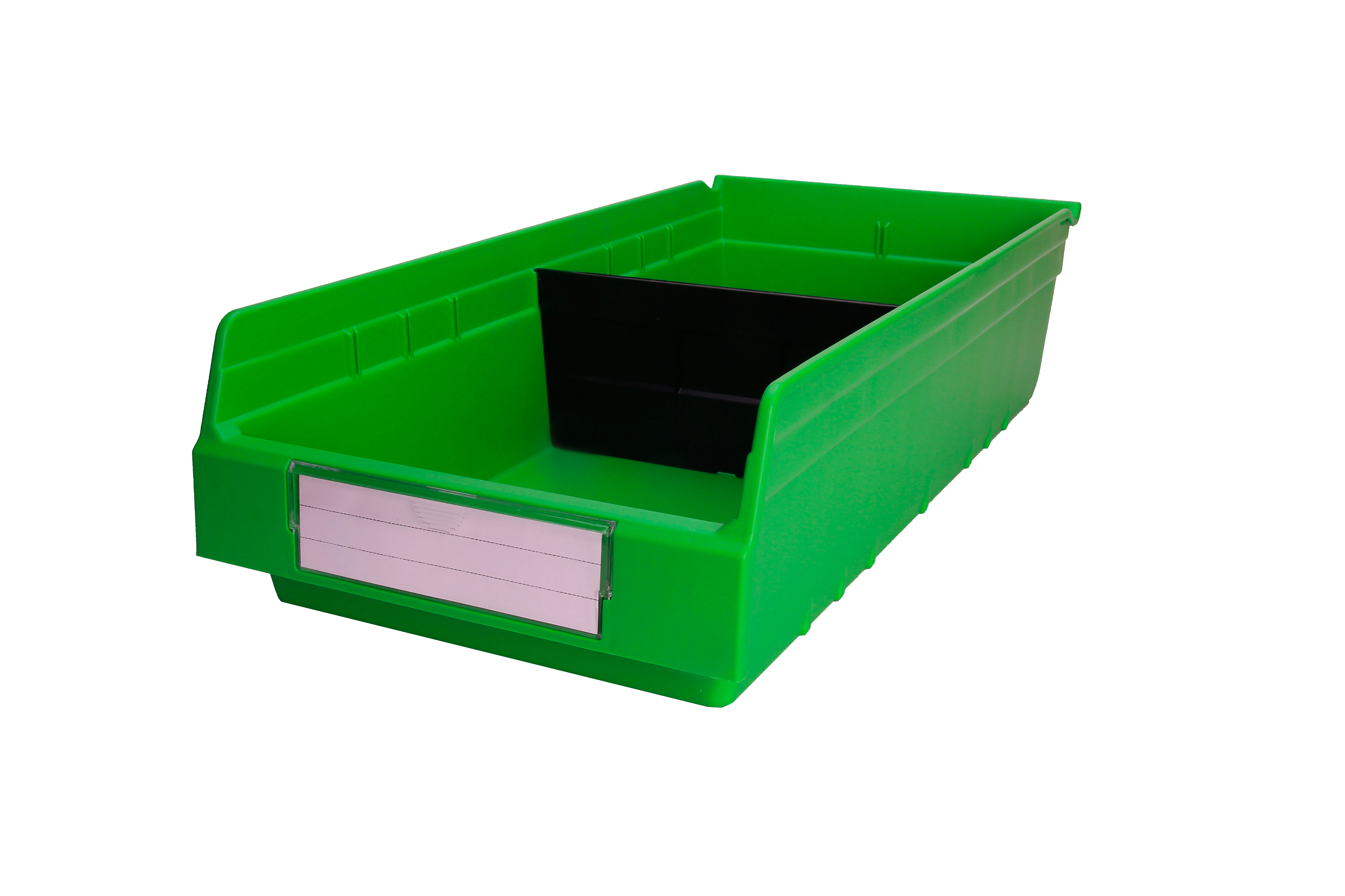 PP Customized Color Warehouse Storage Racking Crate Plastic Shelf Bin Office Organizer