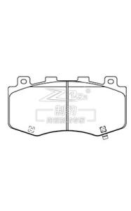 Quality Jeep 2018 Grand Cherokee,Ceramic Brake Pad,D2152,68399095AB,F wholesale